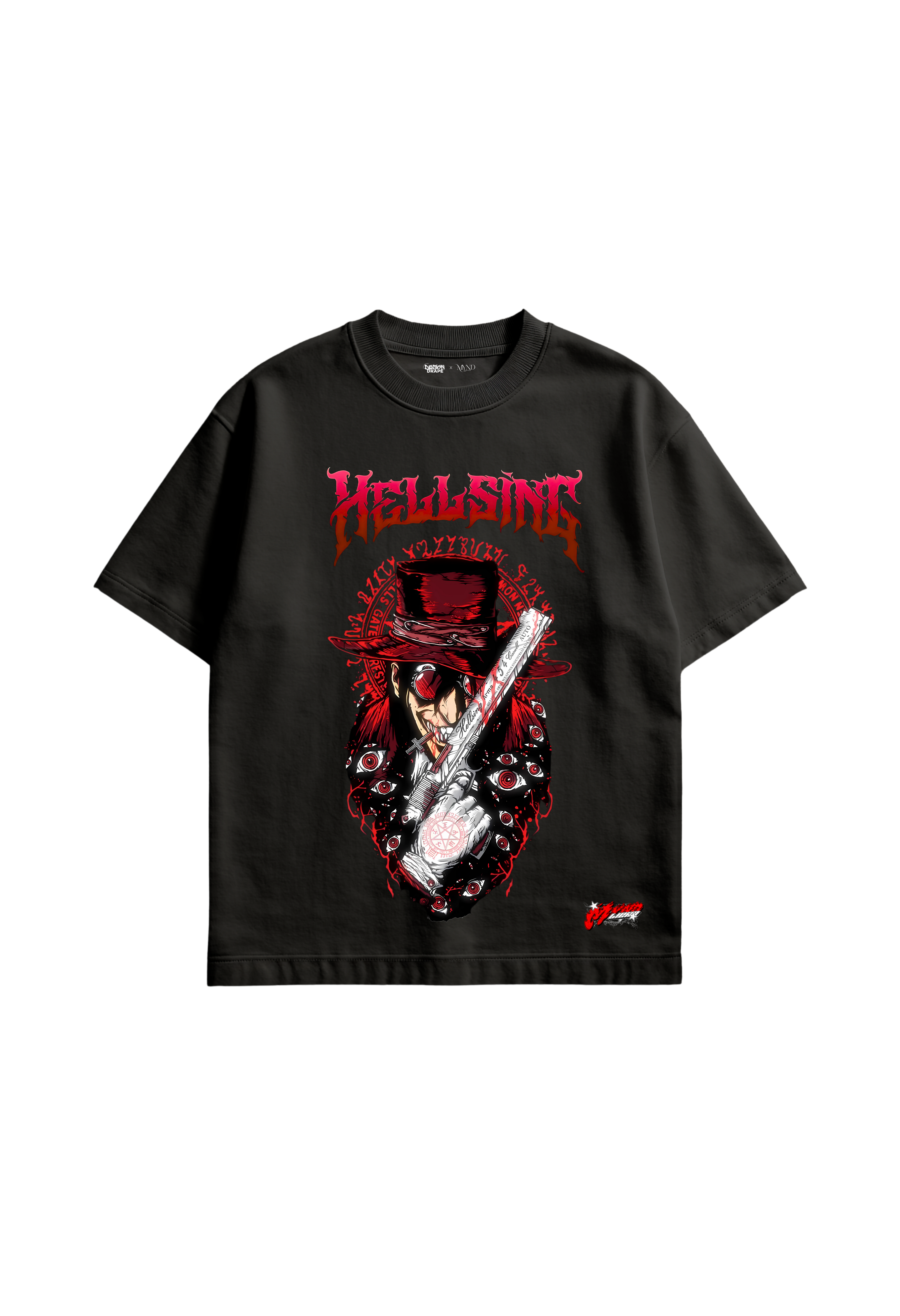 Hellsing Alucard Anime T-Shirt – Black Graphic Tee | Vampire Hunter Streetwear