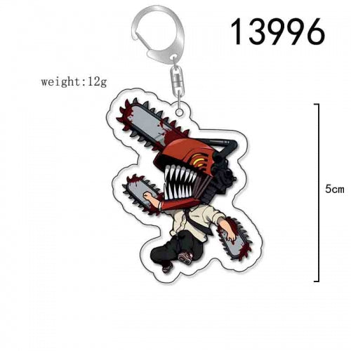 Chainsaw Man Anime Acrylic Keychain V7