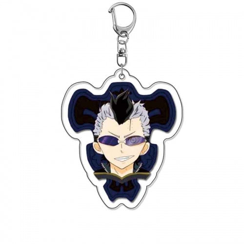 Black Clover Anime Acrylic Keychain V5