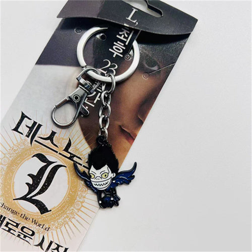 Death Note Cute Anime Alloy Keychain V2