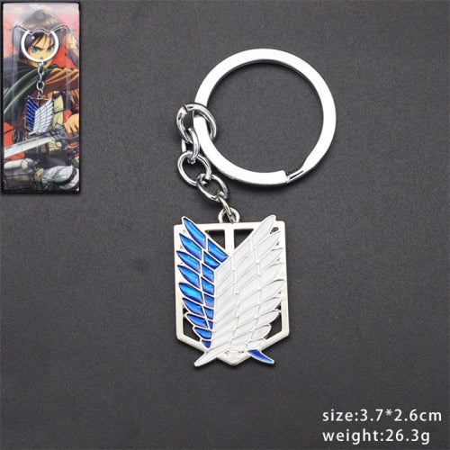Attack on Titan Alloy Keychain V3
