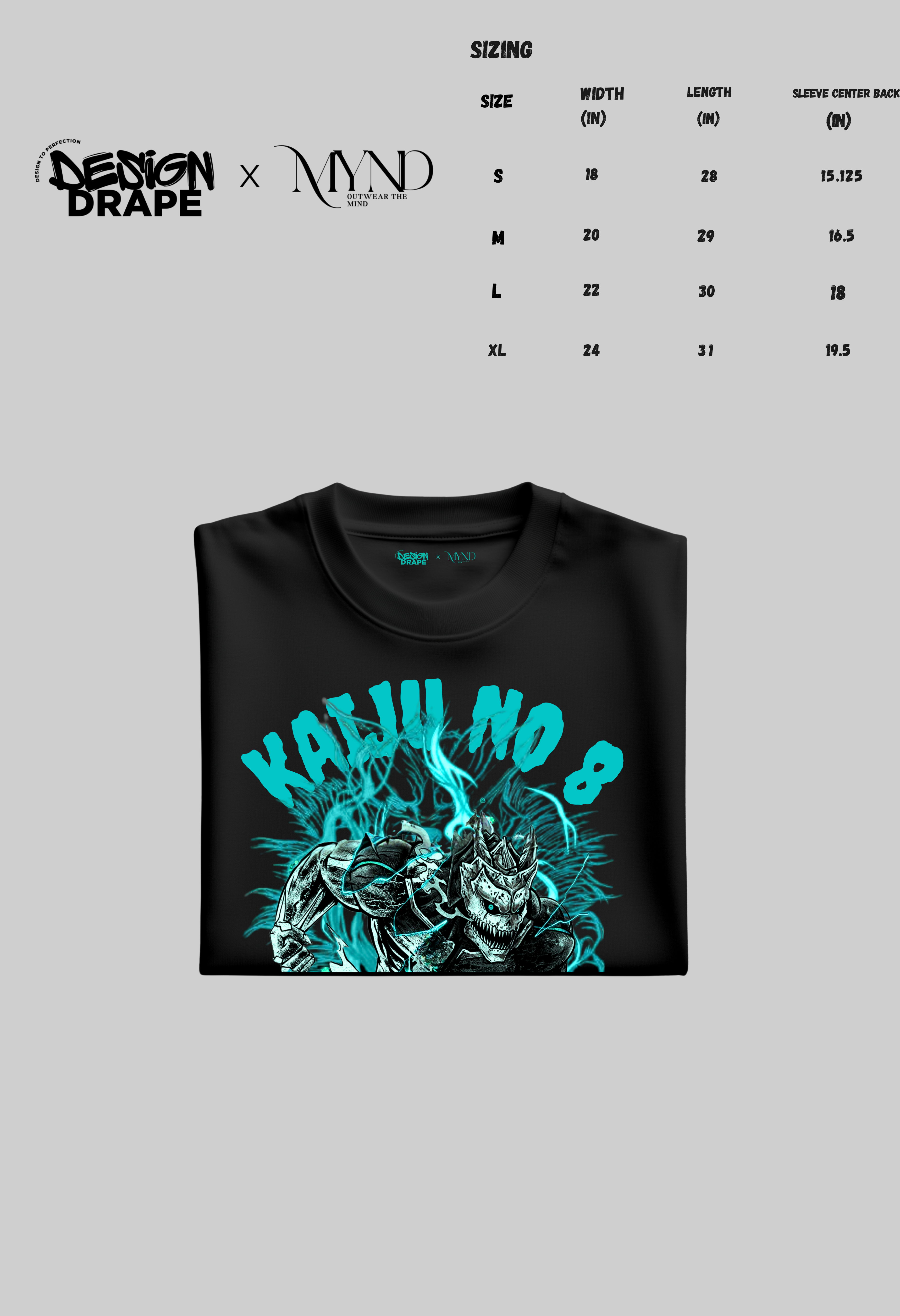 Kaiju No. 8: Unleashed Rampage Graphic Tee