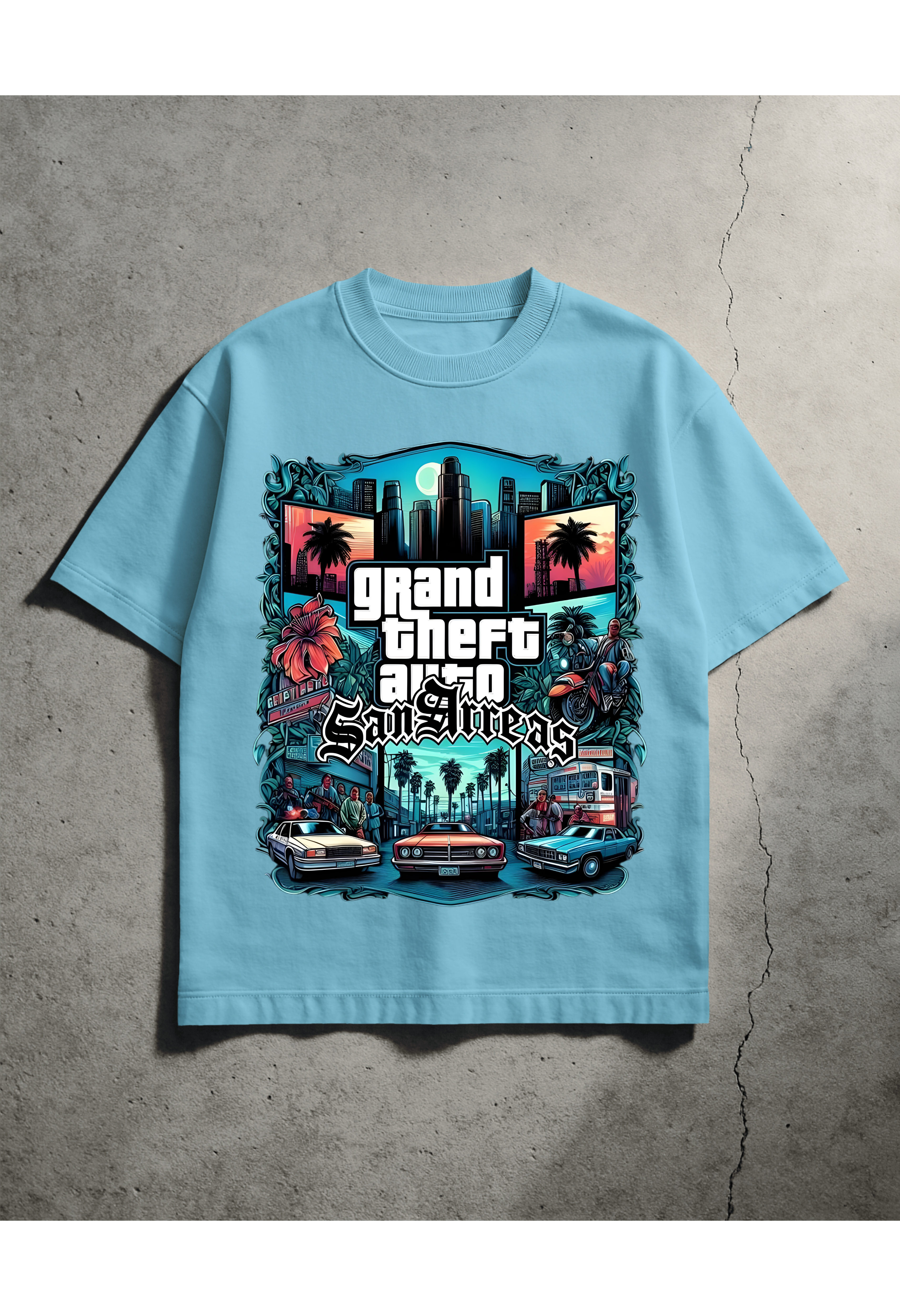 GTA San andreas Graphic Tshirt