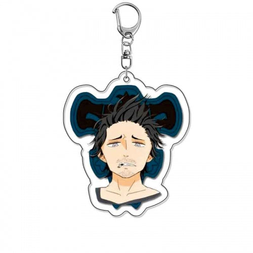 Black Clover Anime Acrylic Keychain V3