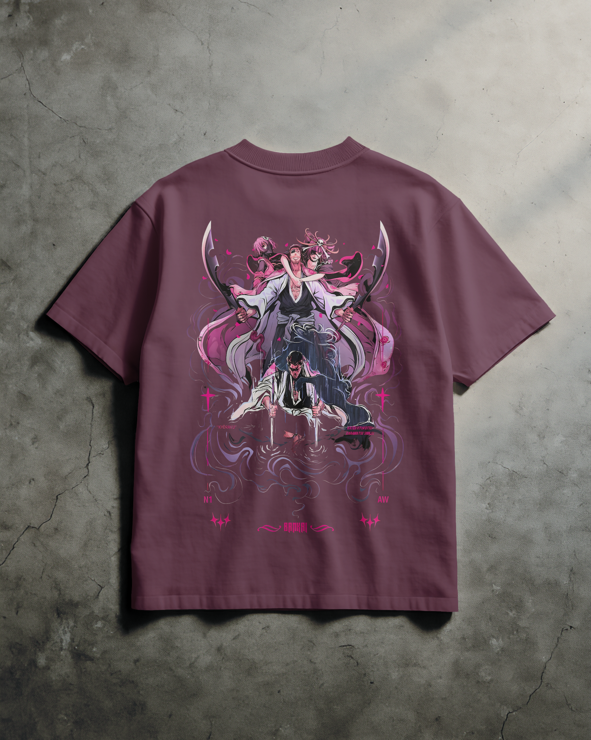 Bleach Captain Edition Shunsui Kyoraku Bankai TEE