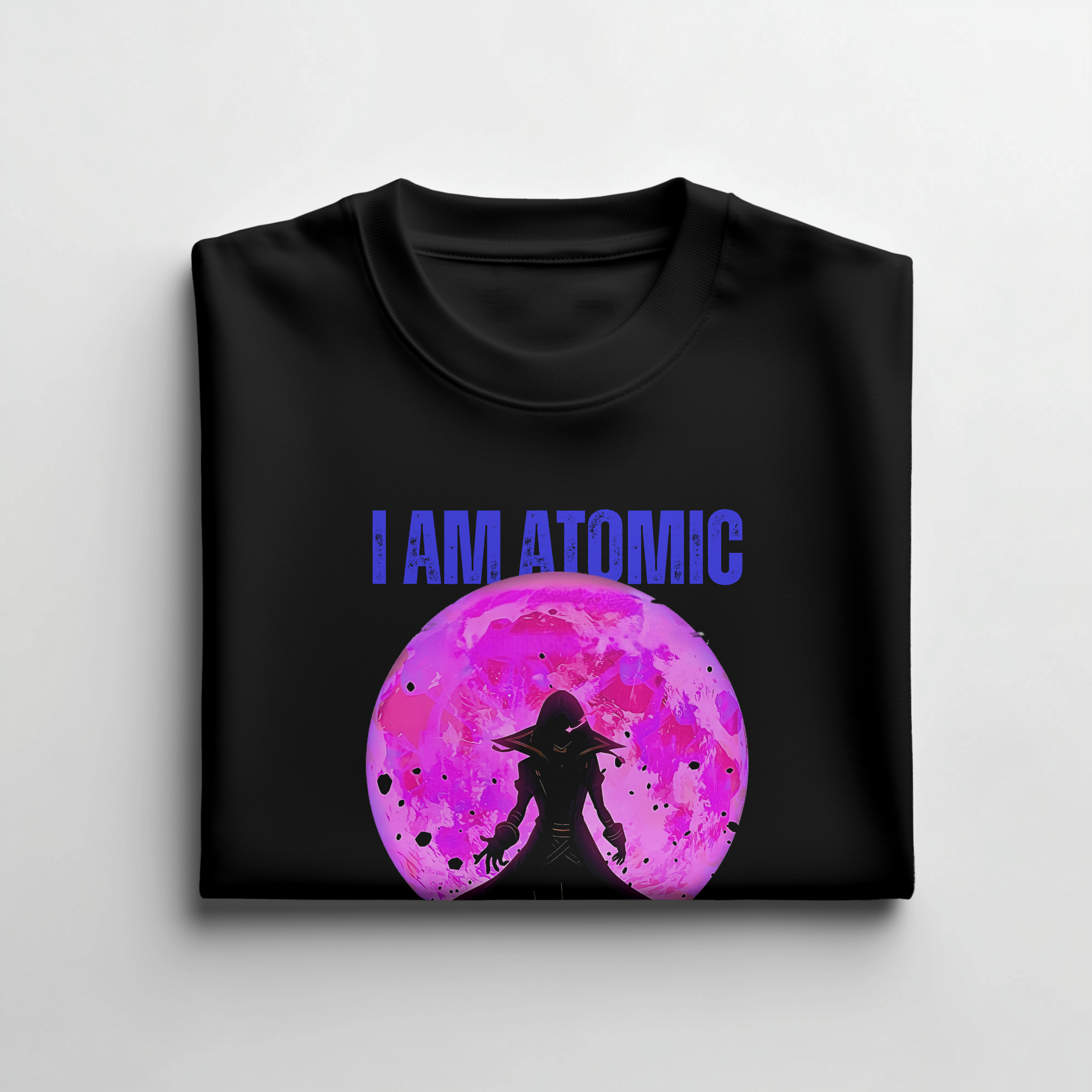"I AM ATOMIC" Anime-Inspired T-Shirt – Shadow Garden Tribute
