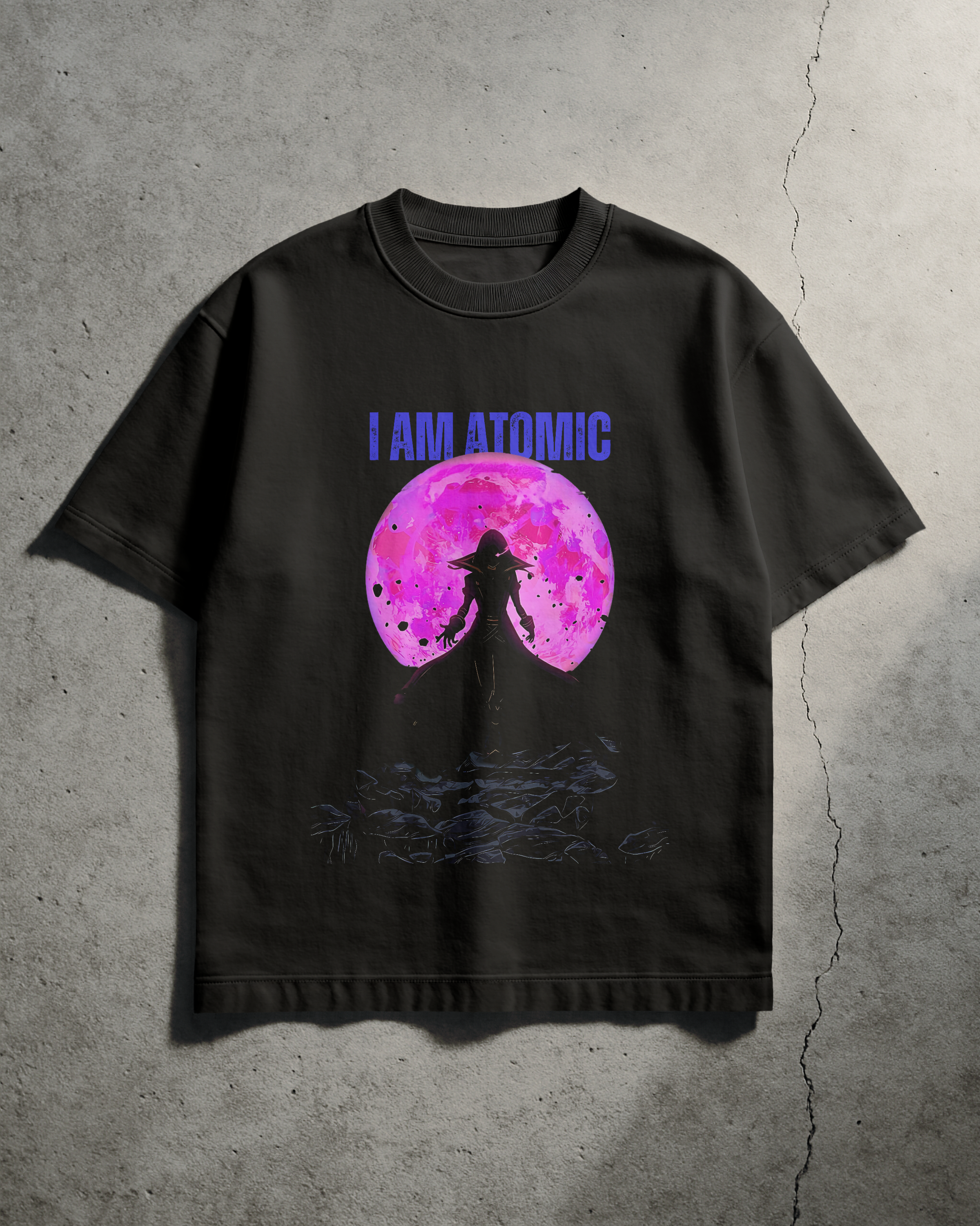 "I AM ATOMIC" Anime-Inspired T-Shirt – Shadow Garden Tribute