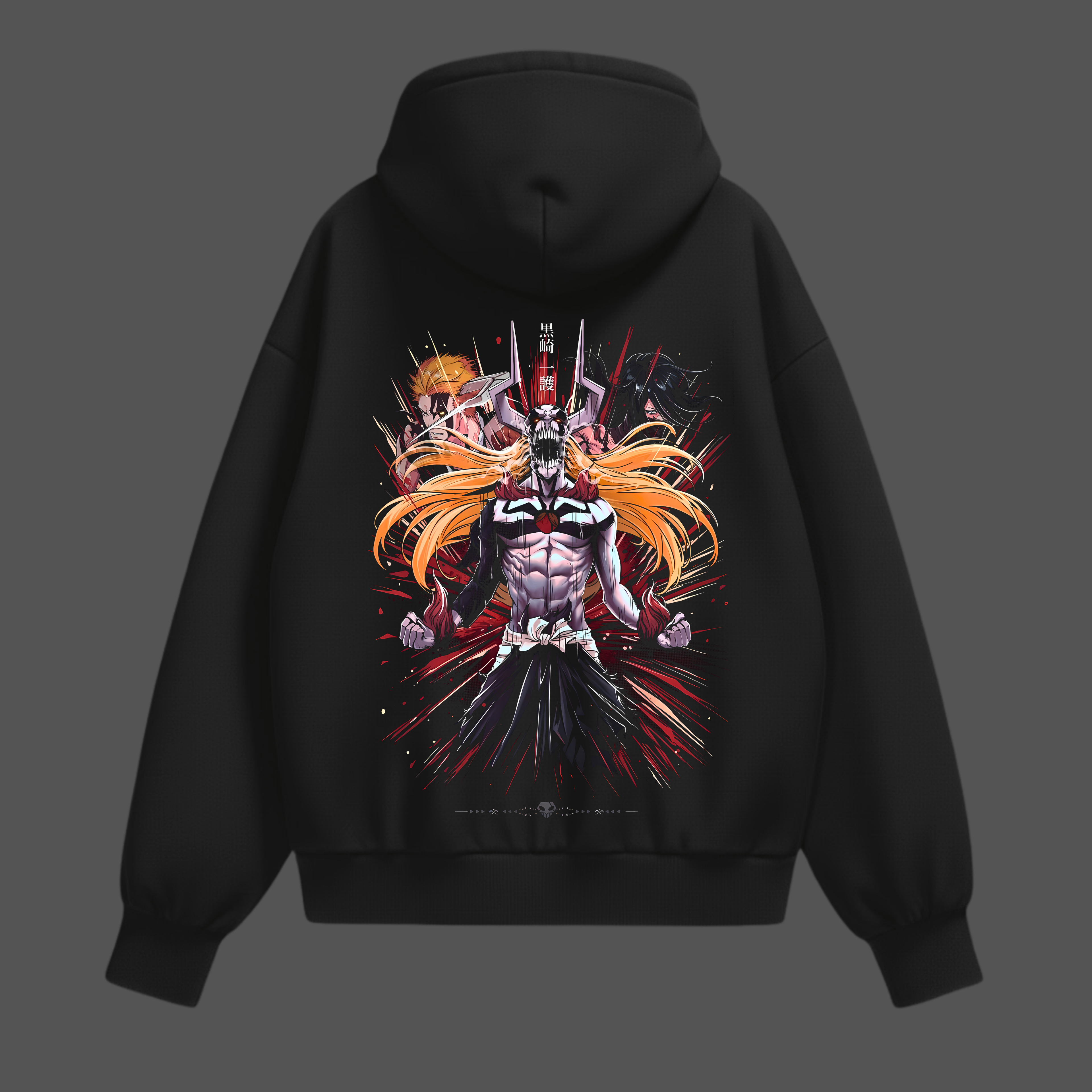 Bleach Ichigo Kurosaki Hollow Form Pullover Hoodie - Limited Edition Collection