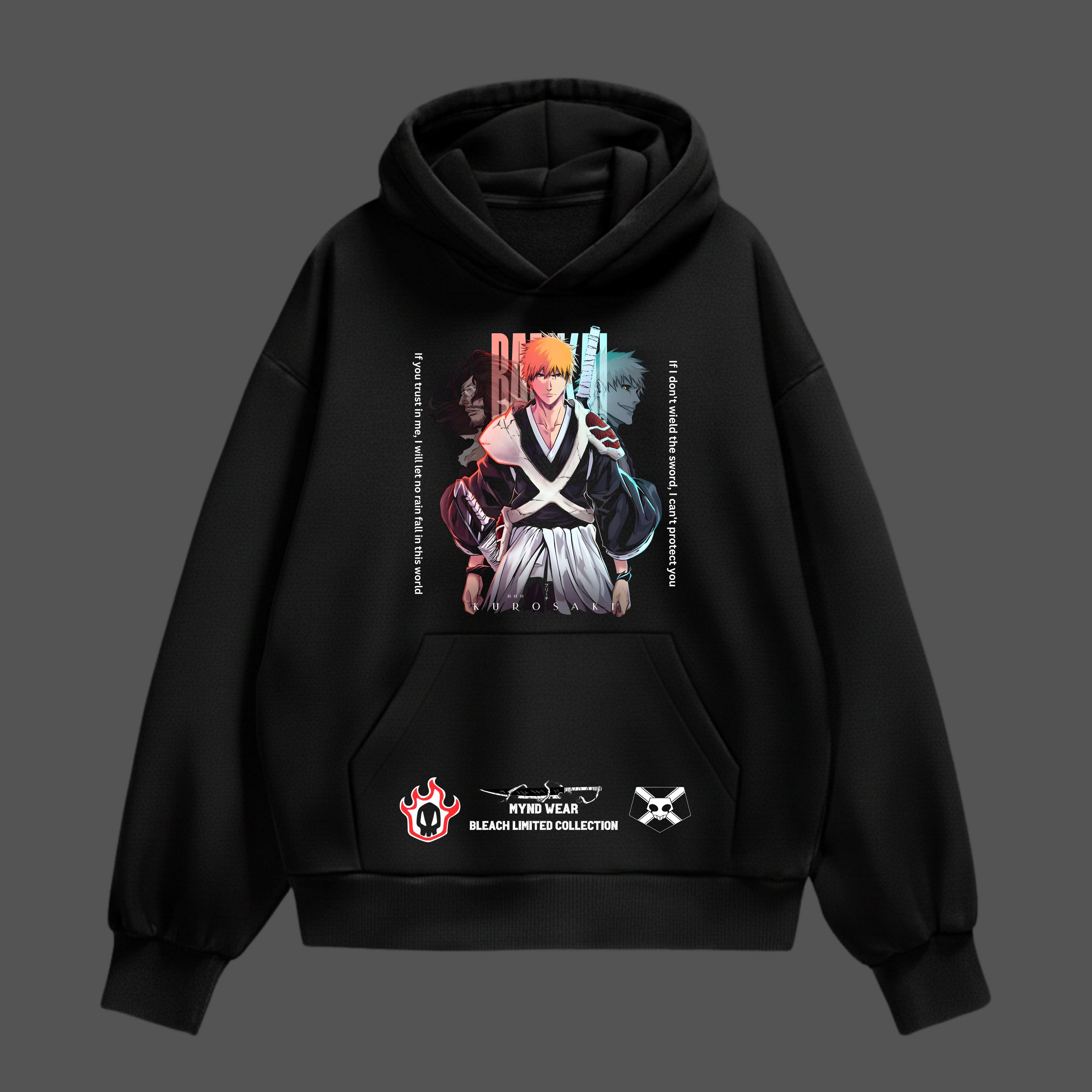 Bleach Ichigo Kurosaki Hollow Form Pullover Hoodie - Limited Edition Collection